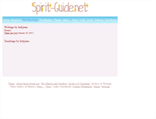 Tablet Screenshot of ladyjean.spirit-guide.net